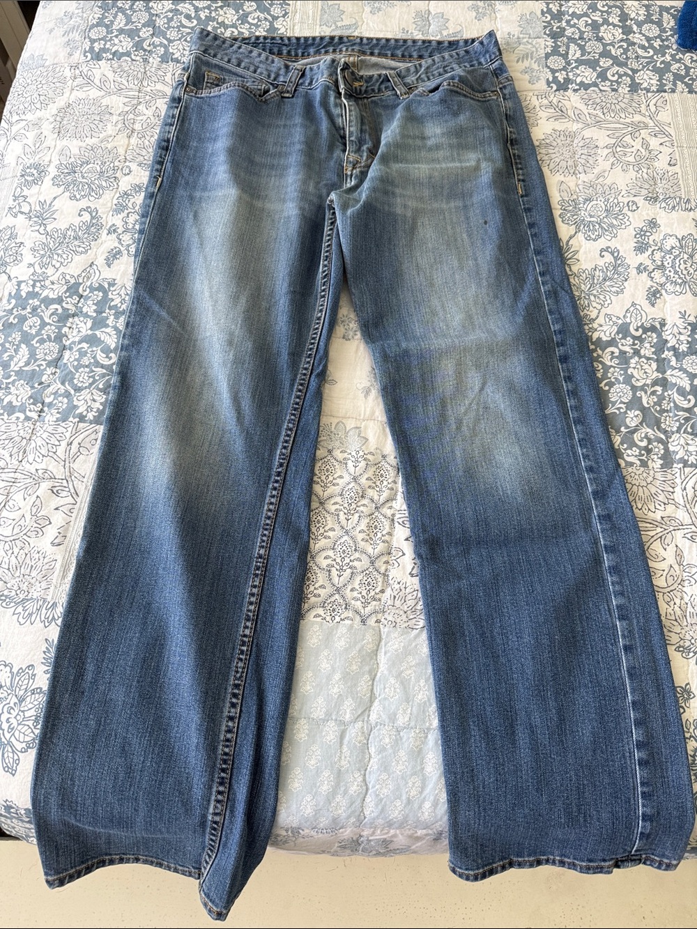 Men’s Calvin Klein Men's Blue Bootcut Jeans